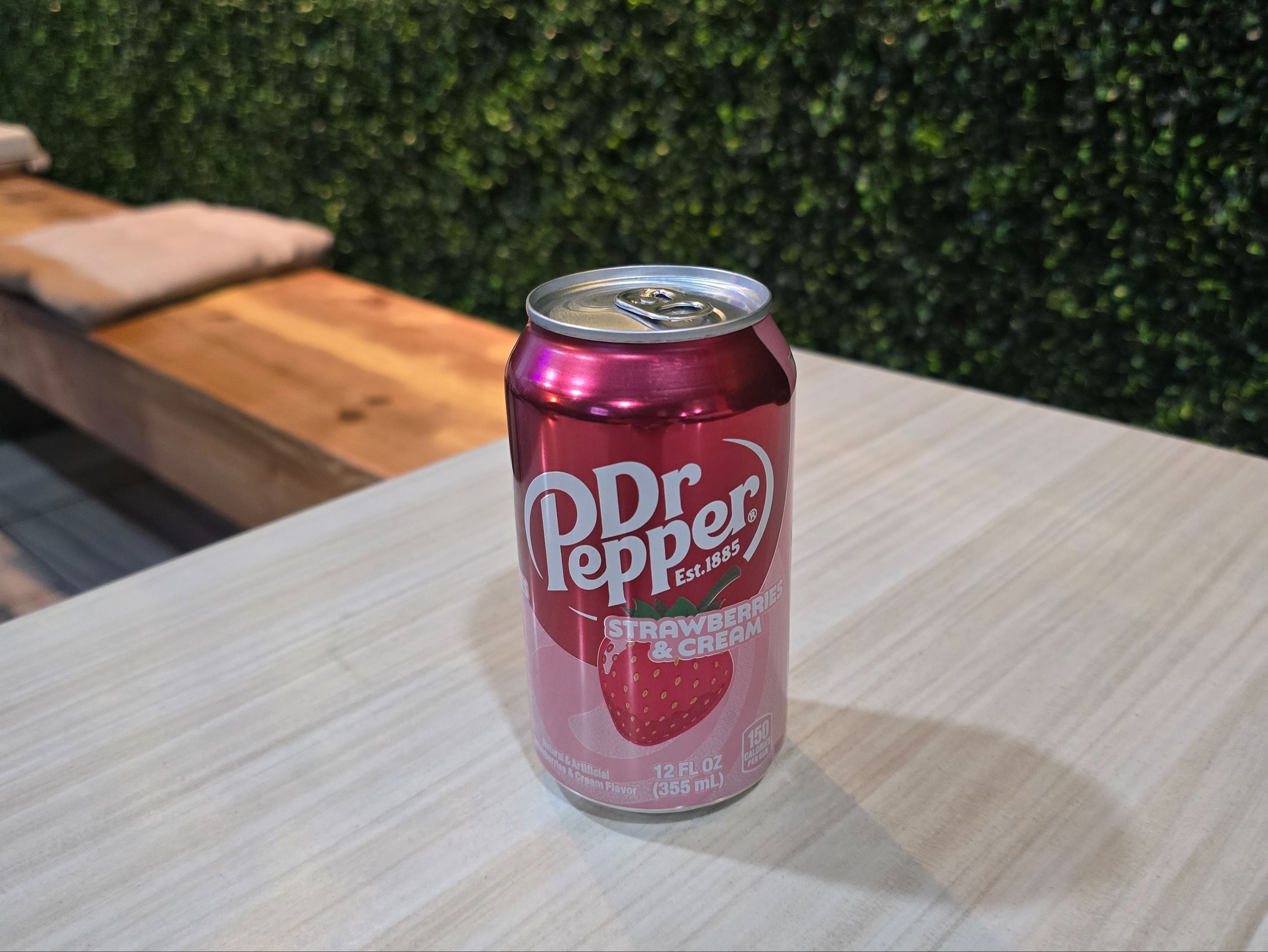 Dr. Pepper Strawberries & Cream.