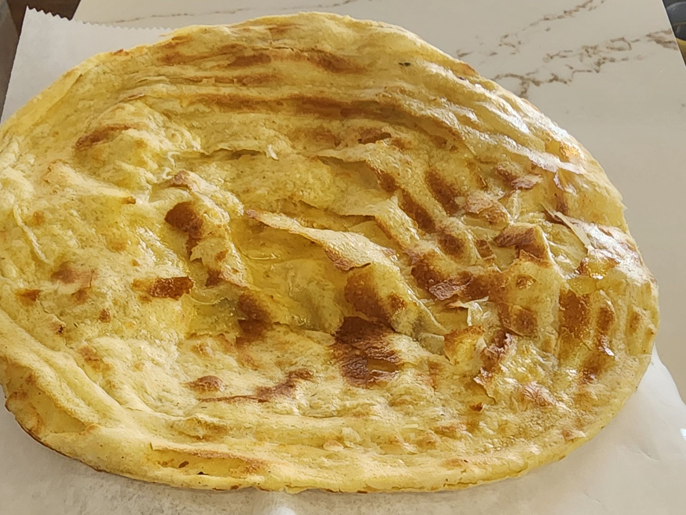 Plain Lacha Paratha.