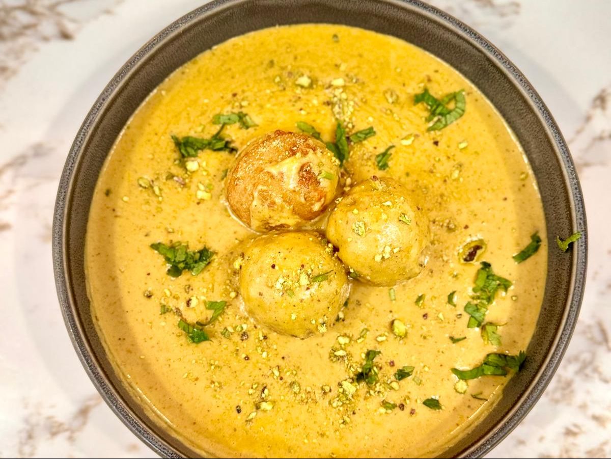 Pistachio Malai Kofta.