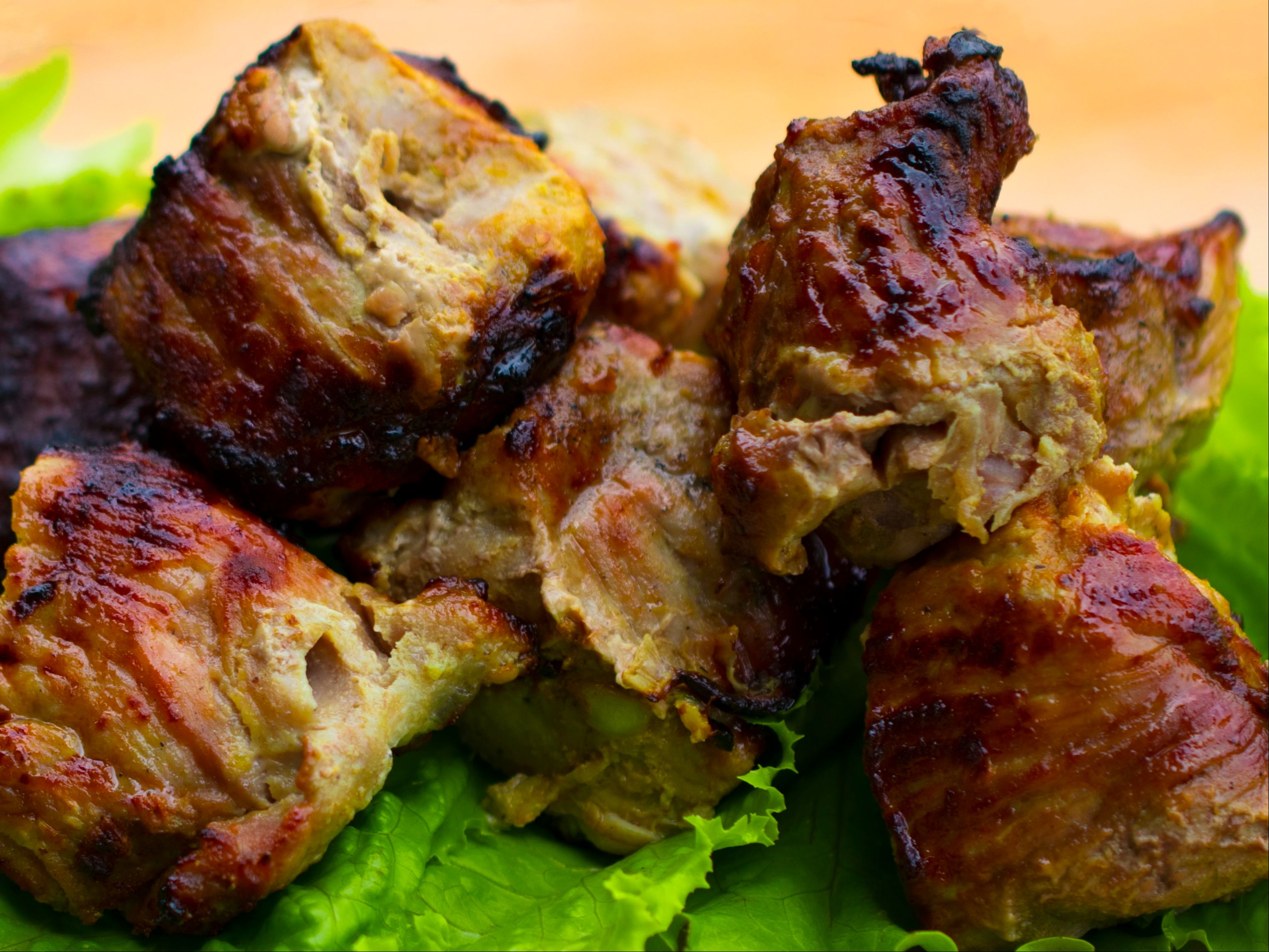 Lunch Chicharron De Cerdo (5 Pc).