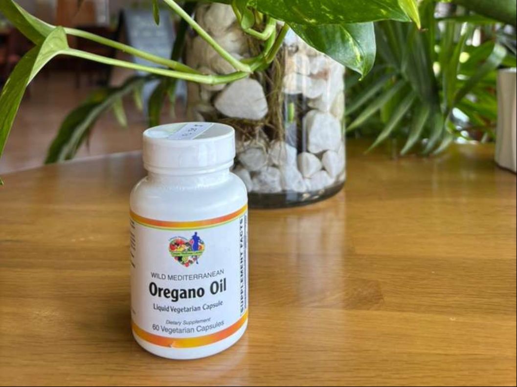 Oregano Oil 60 Vegetarian Capsules.