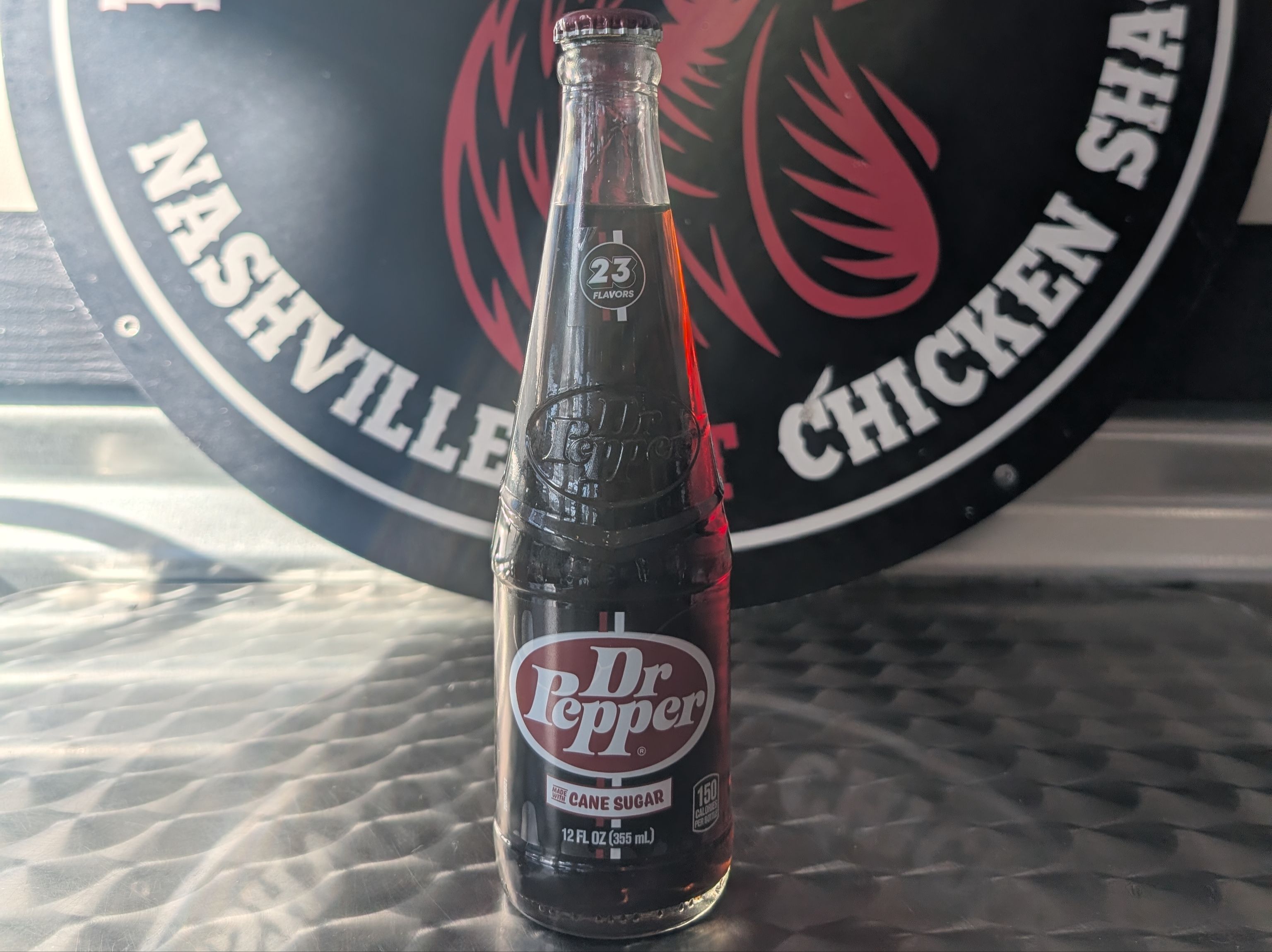 Bottled Dr.Pepper.