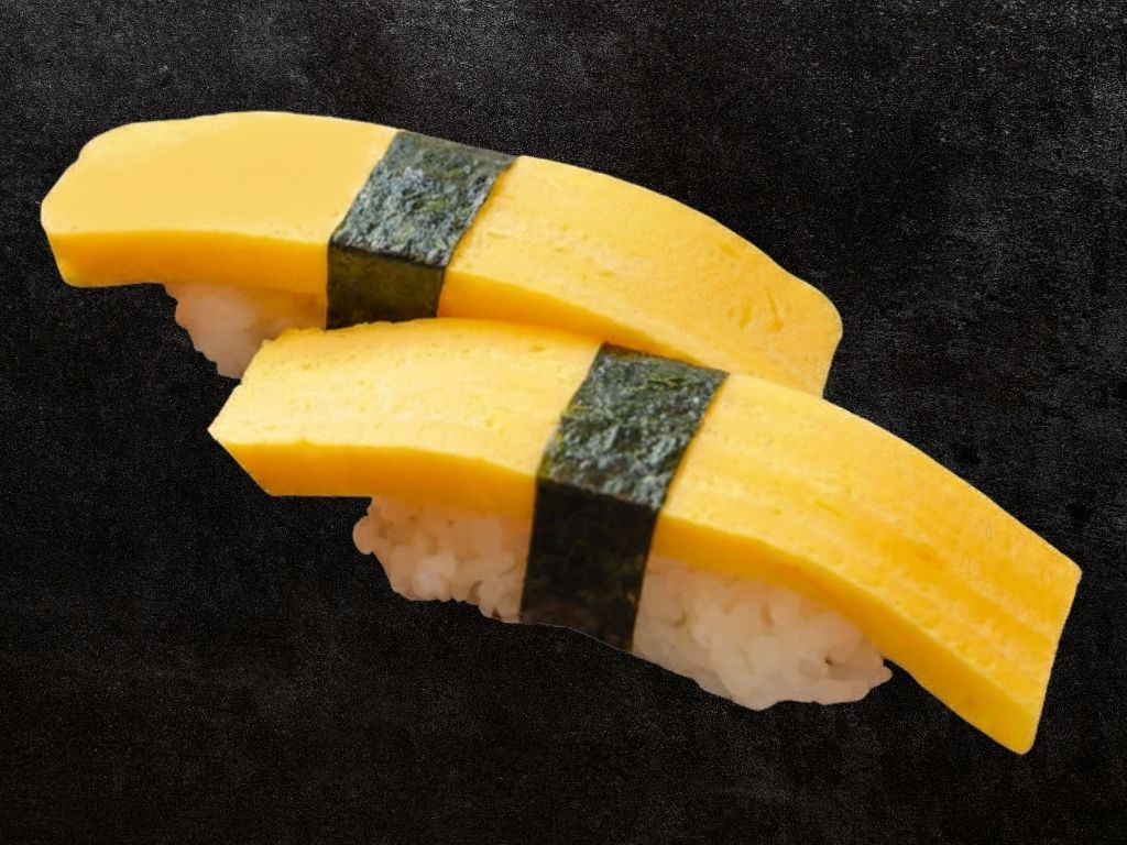 Tamago - Sweet Egg Nigiri.