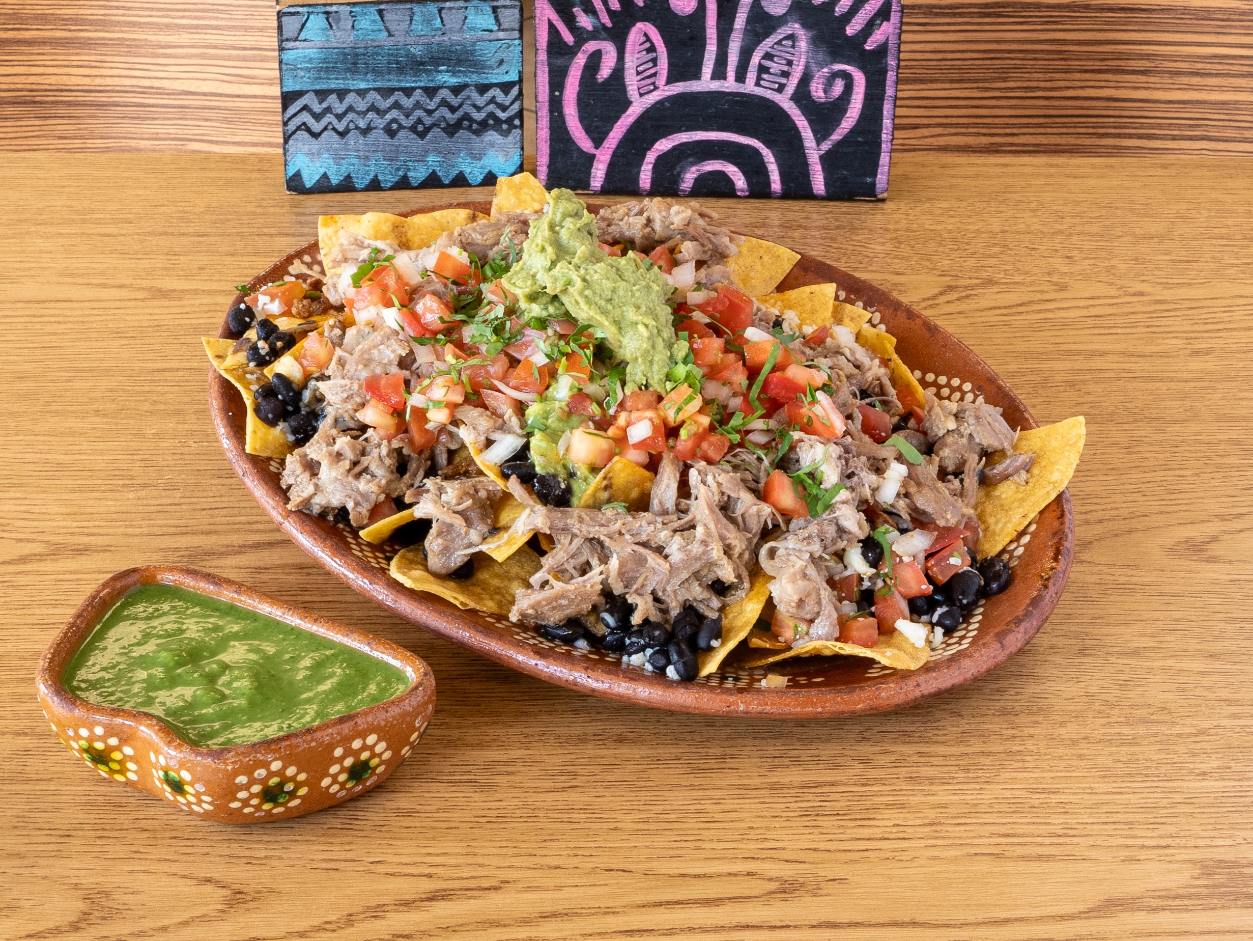 Poblano Nachos.