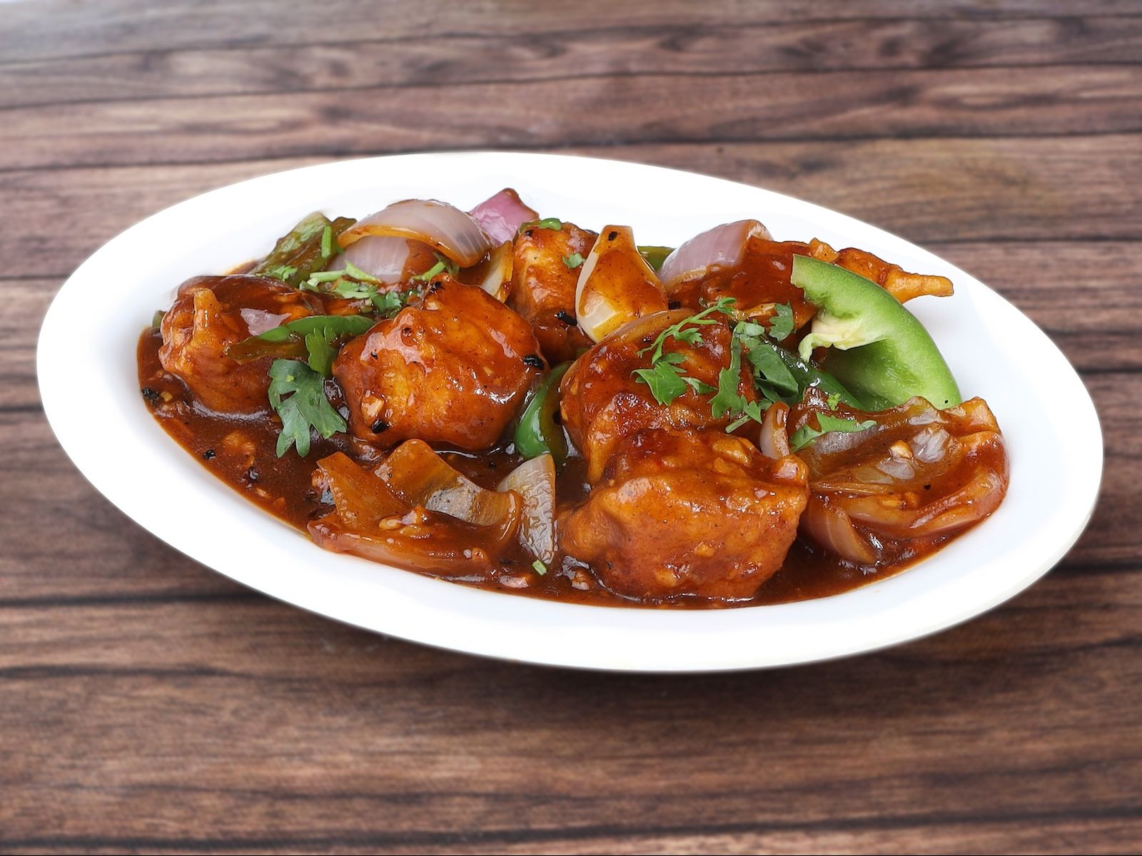 Chilli Paneer.