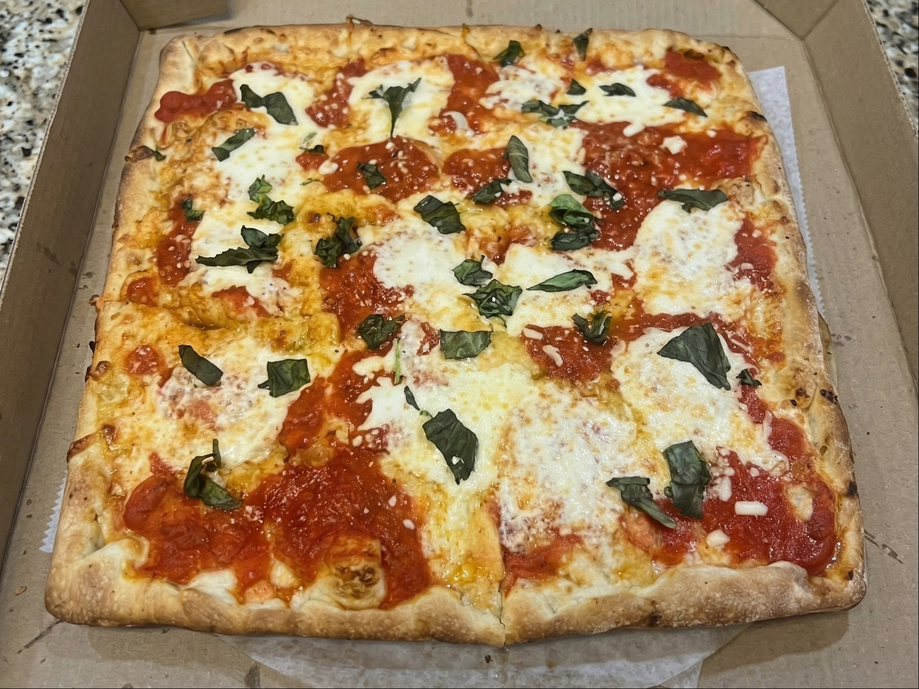 Brooklyn pizza Square Thin