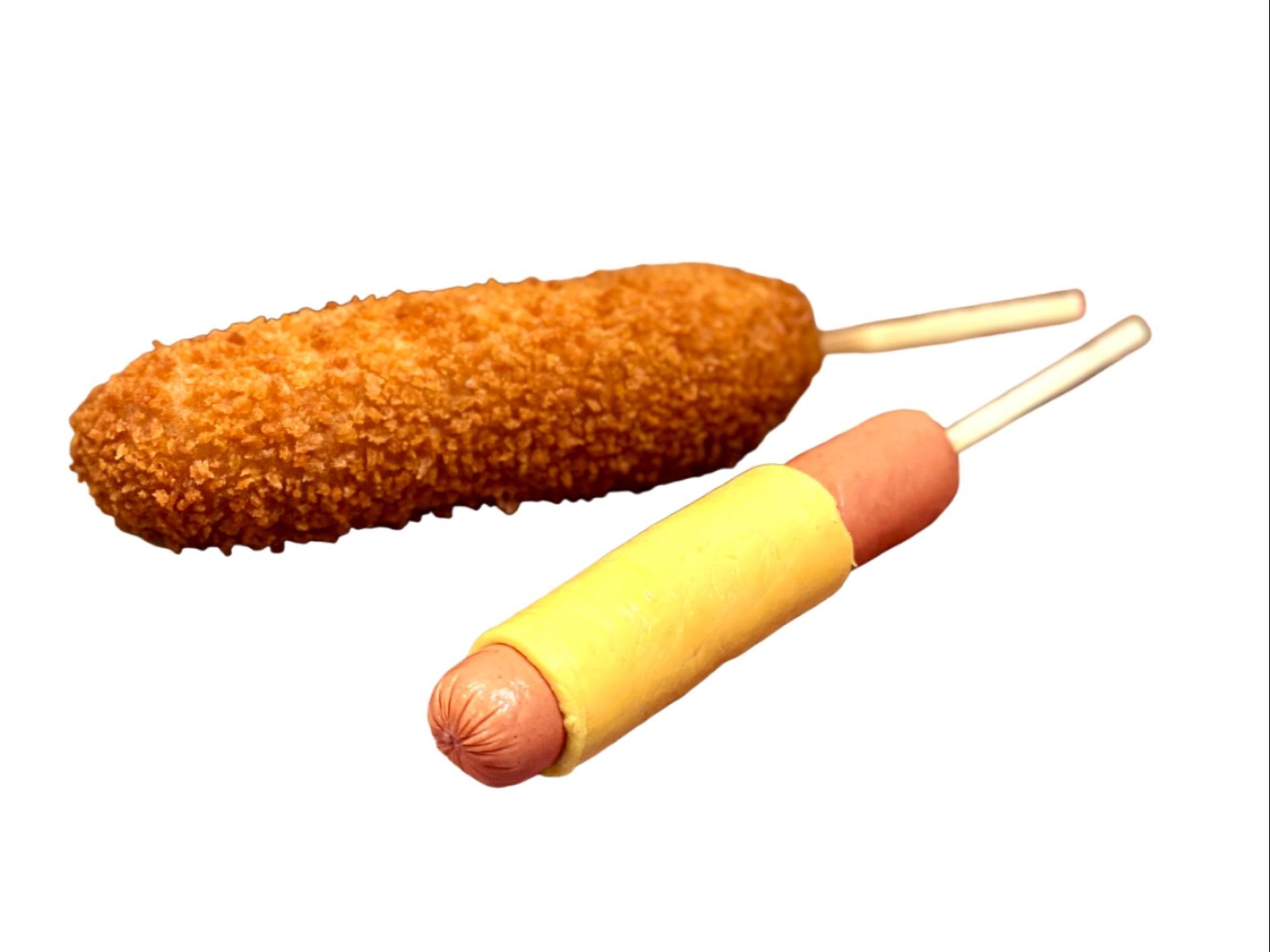 Cheddar Corndog.