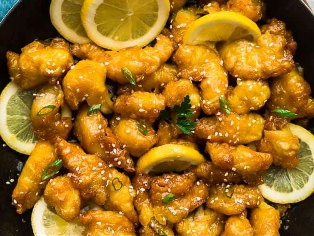 Lemon Chicken / Gà sốt chanh / 柠檬鸡.