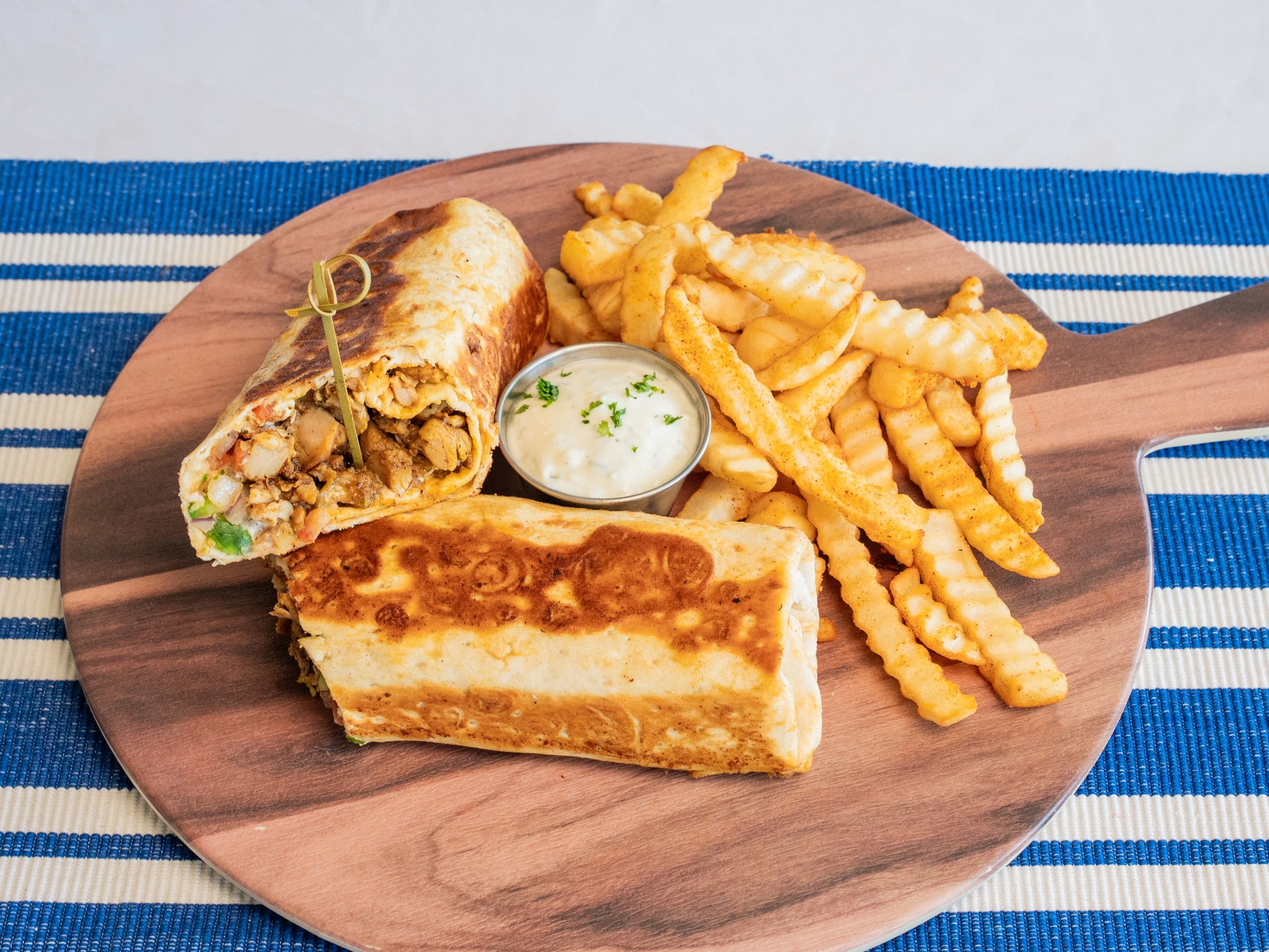 Shawarma Sandwich Wrap.