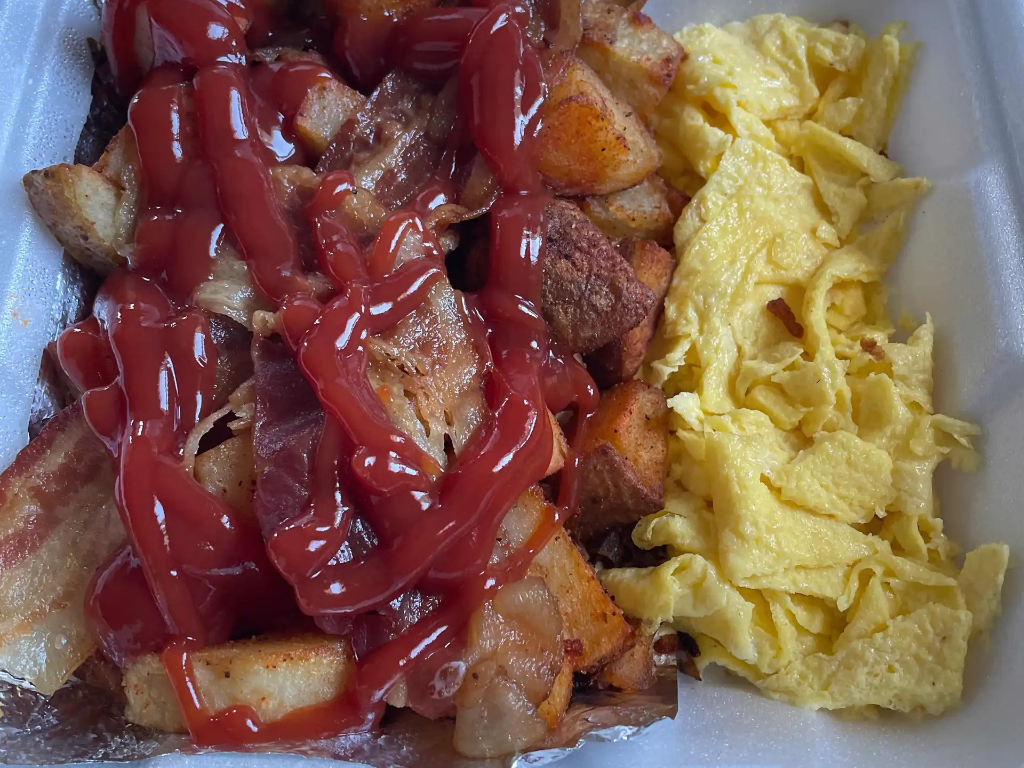1 Egg, Home Fries and Toast.