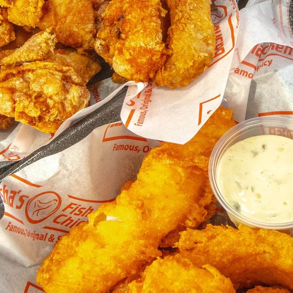 10 Pieces Leg & Thigh + 8 Pieces Fish
