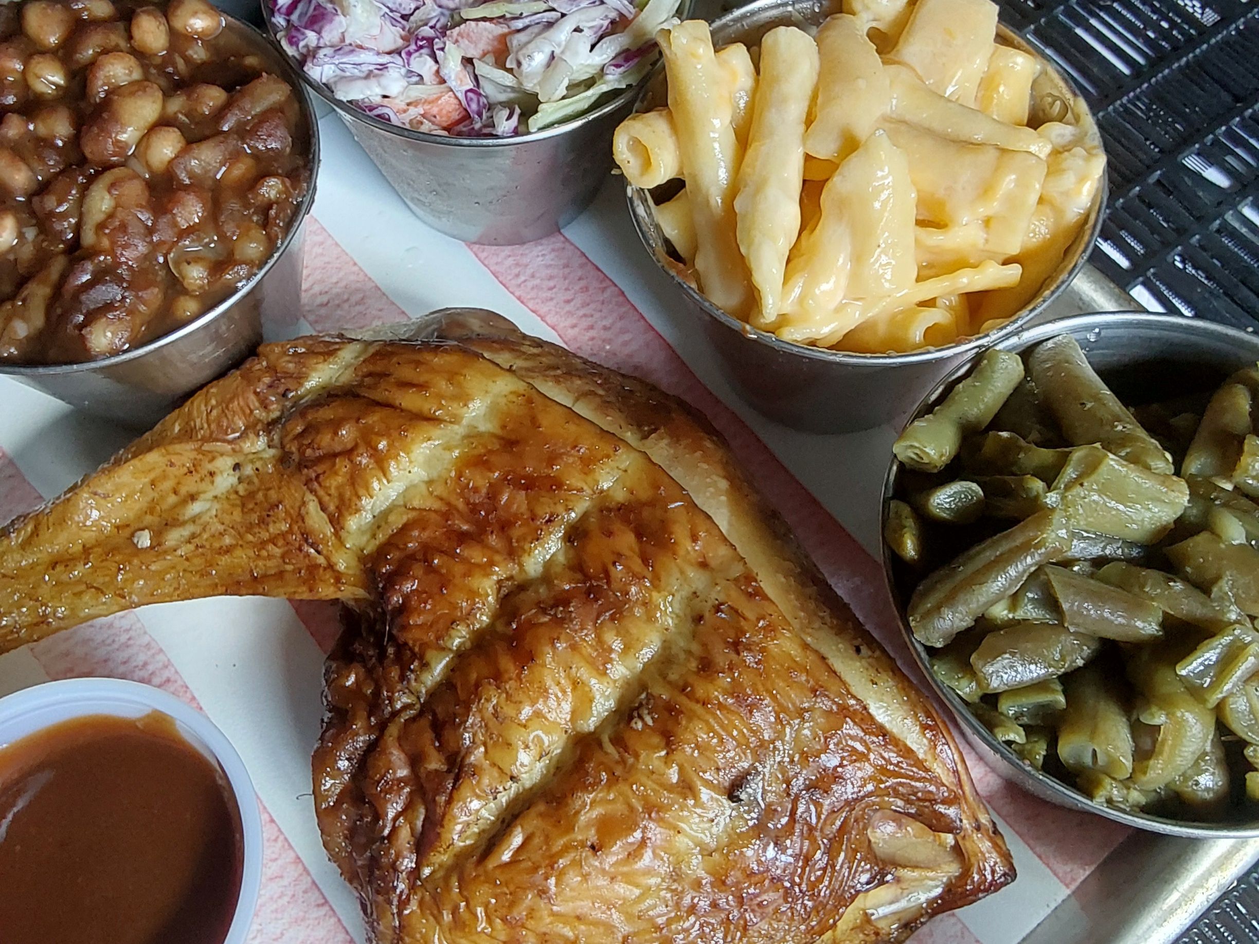 Smoked Chicken Plate.