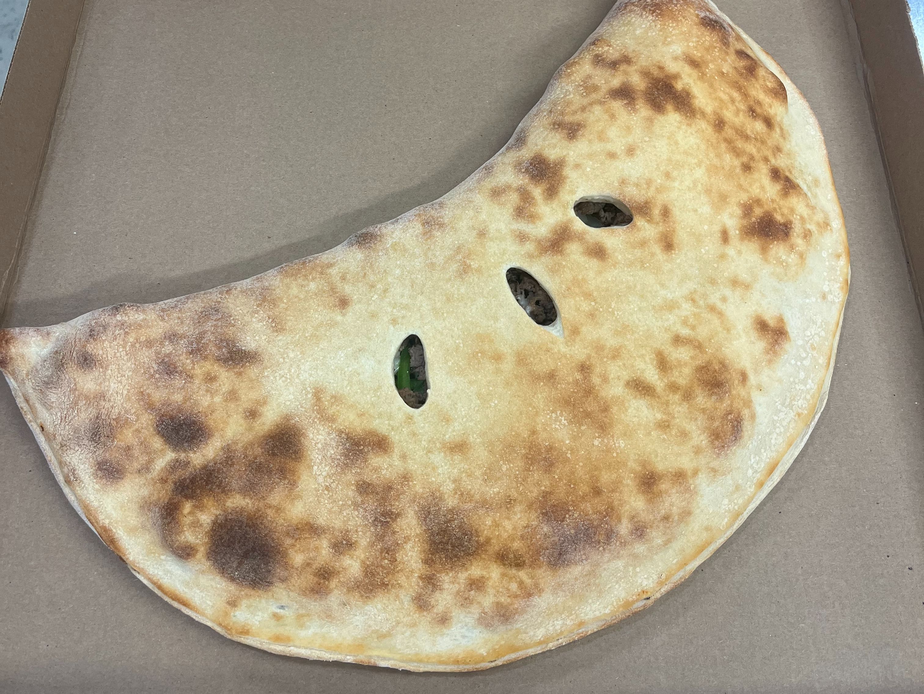 Broccoli And Ham Calzone (Side Marinara).