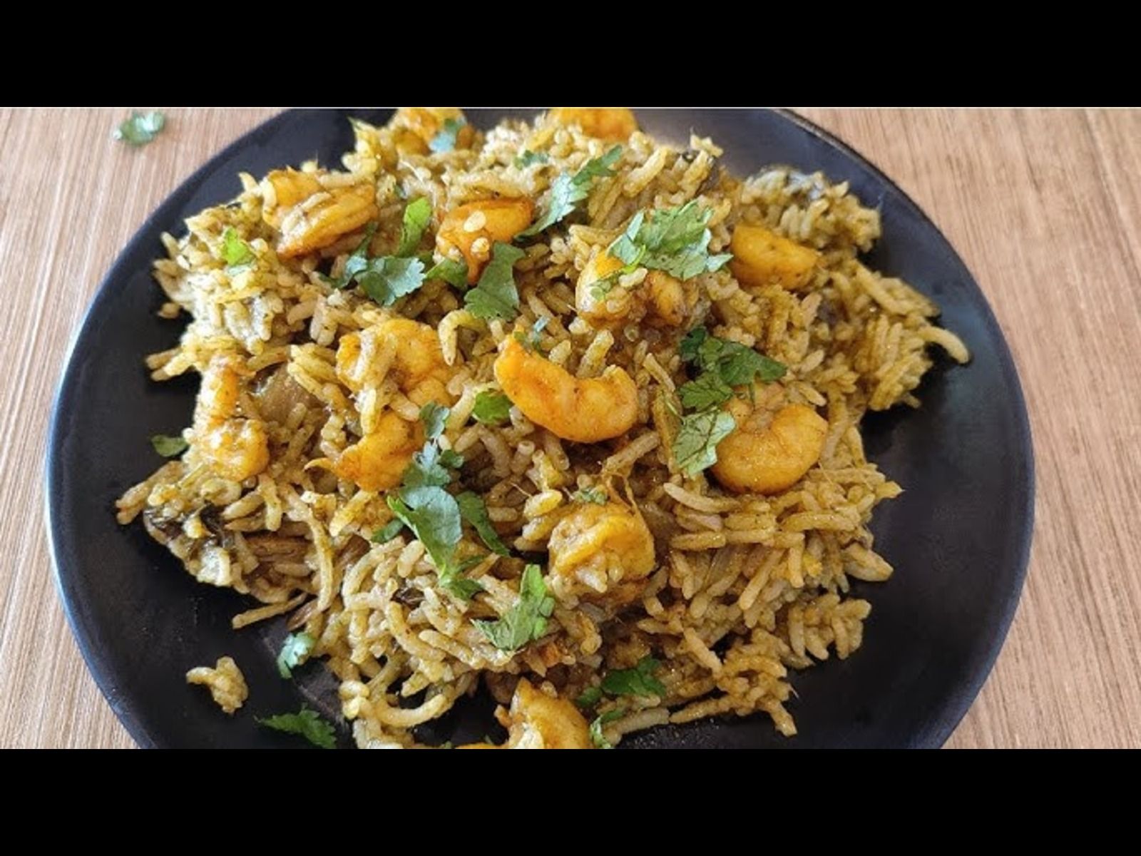Gongura Shrimp Biryani