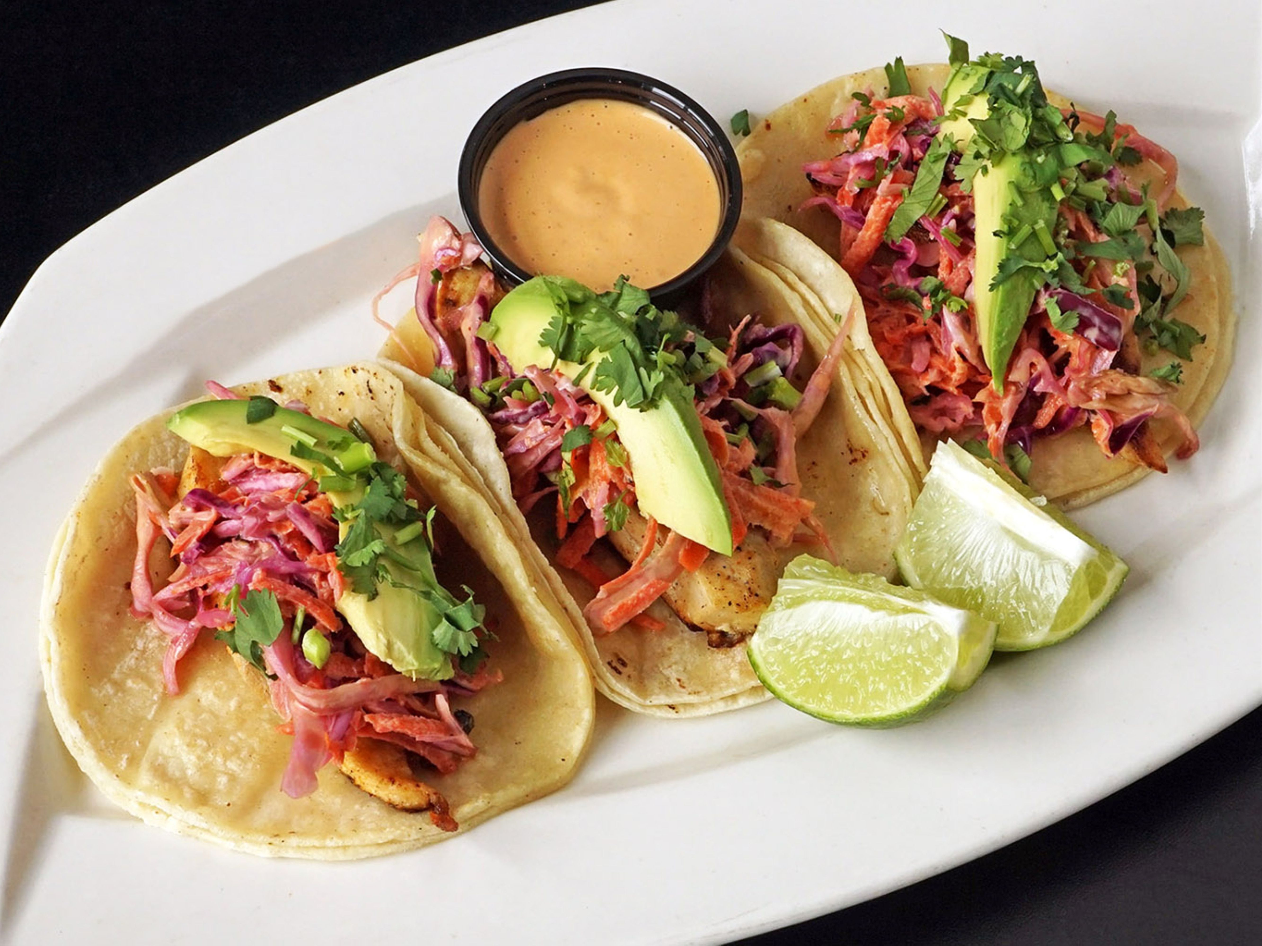 Mahi-Mahi Fish Tacos.