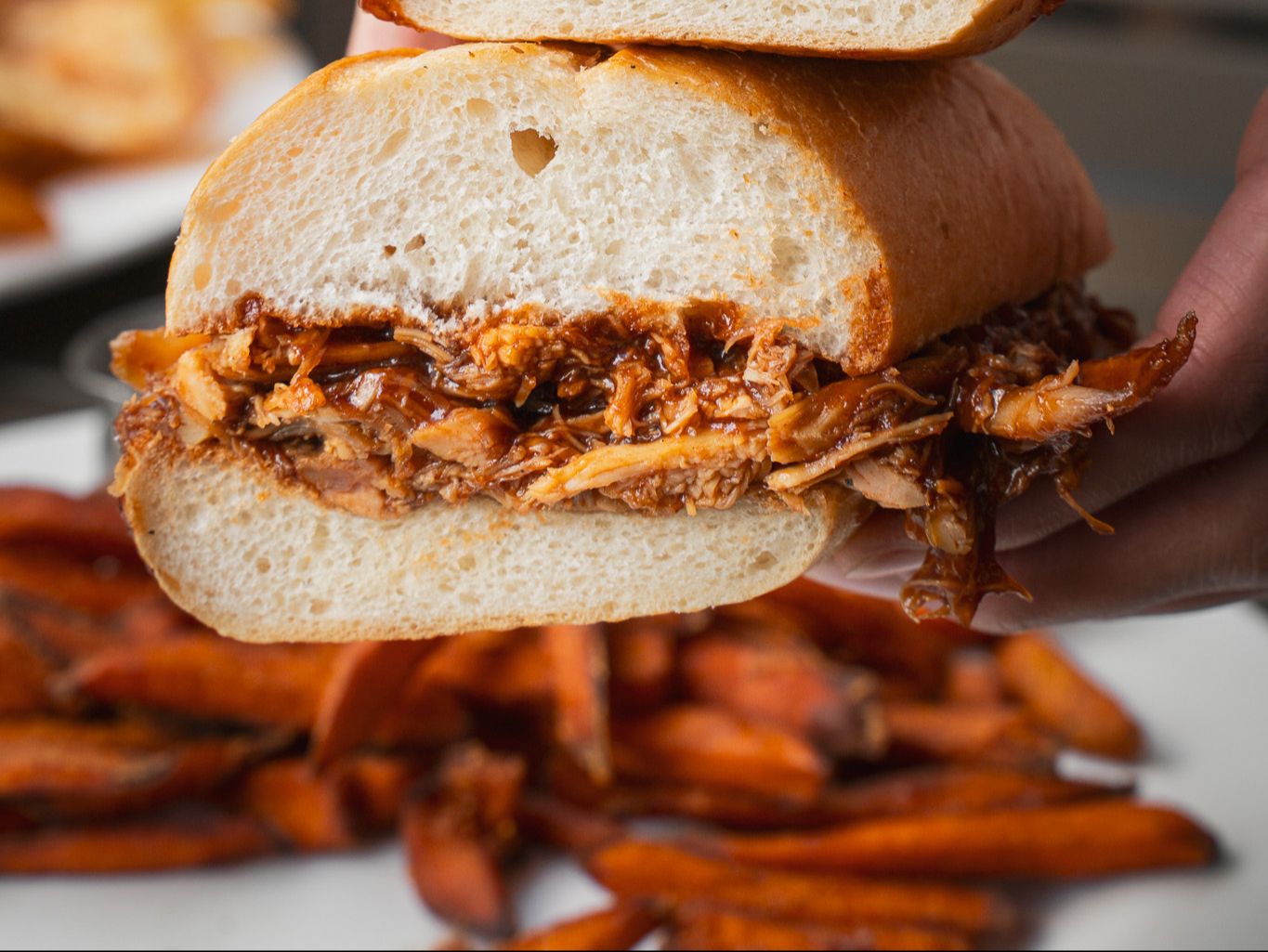 BBQ Chicken Sandwich.