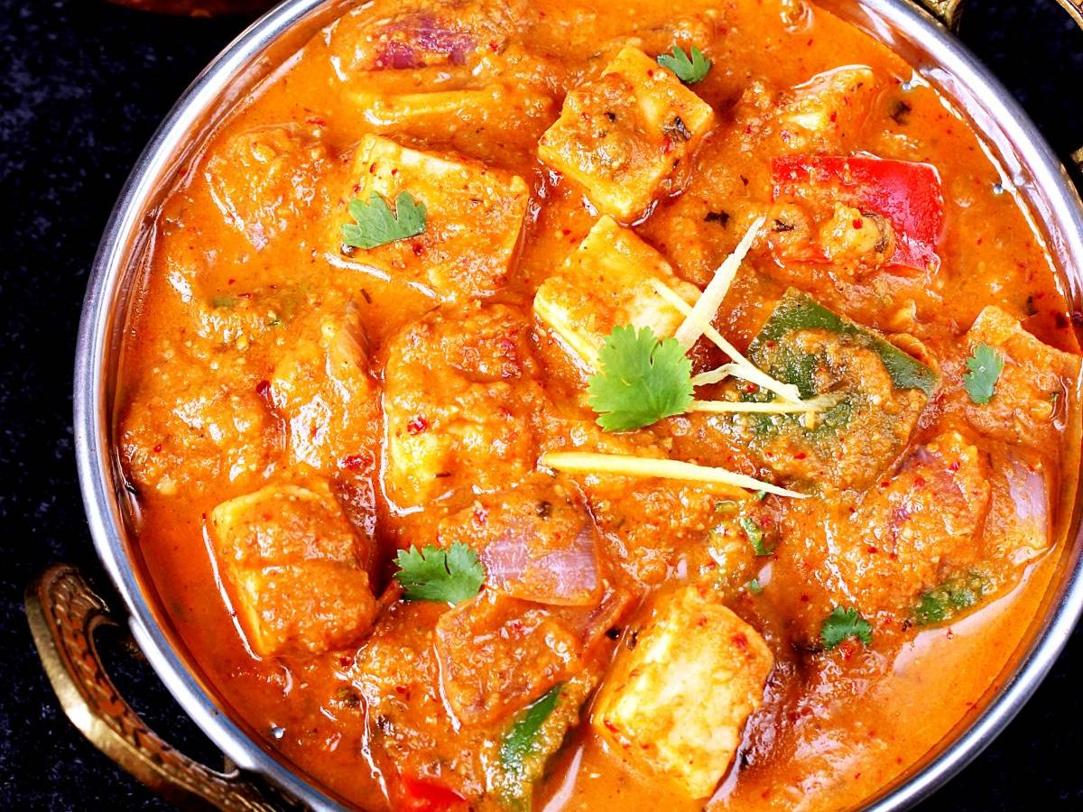 Kadhai Paneer.