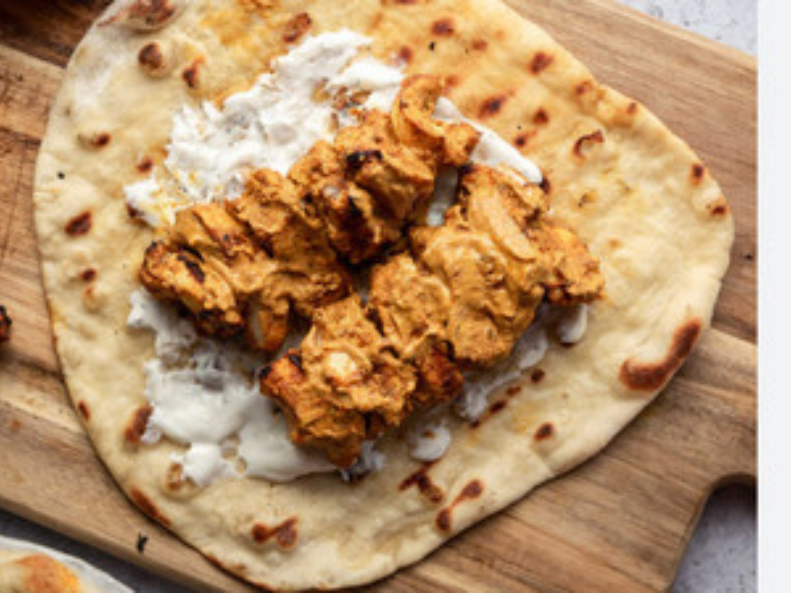Chicken Tikka Naan.