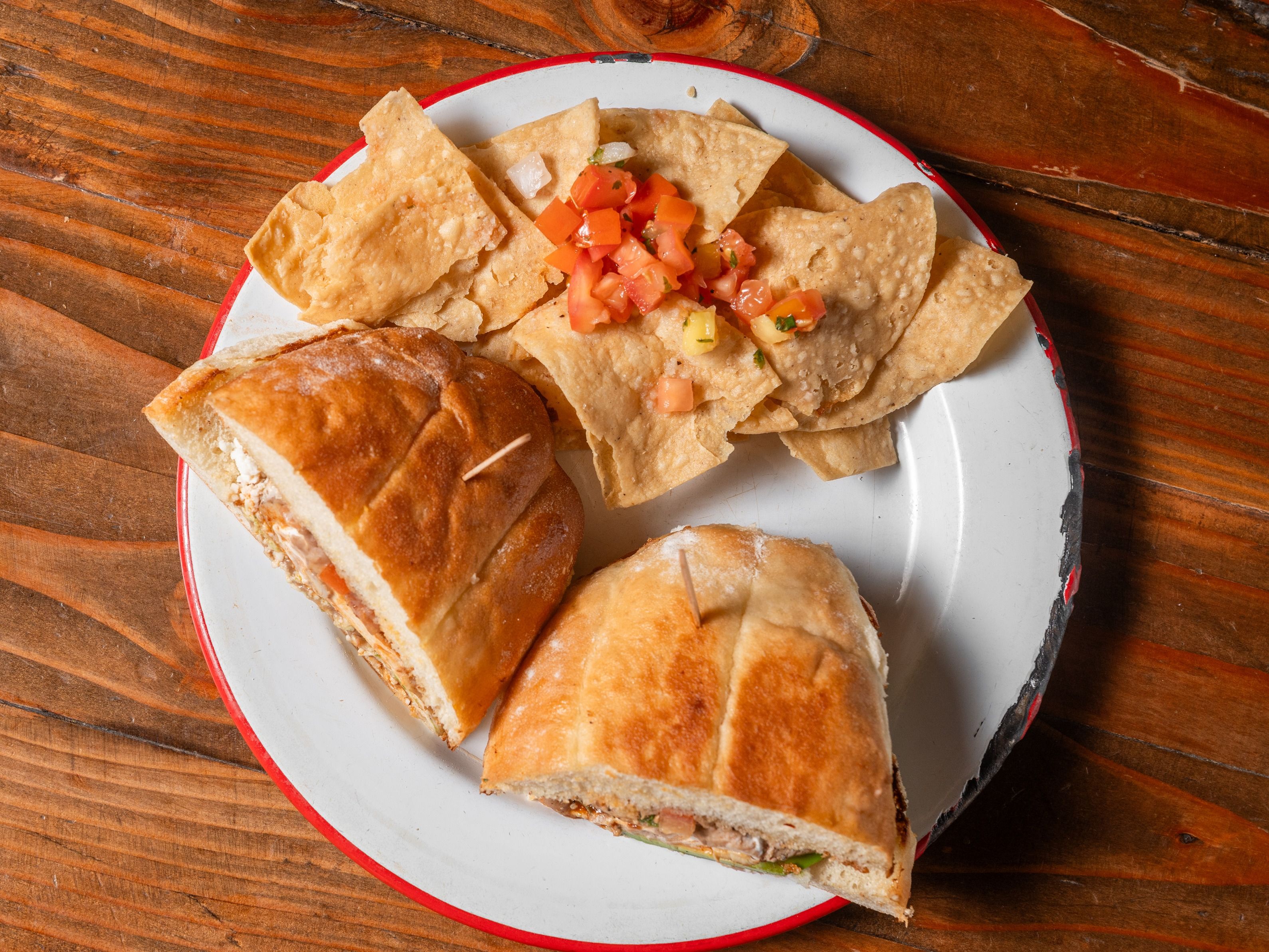 Chicken Acapulco Torta