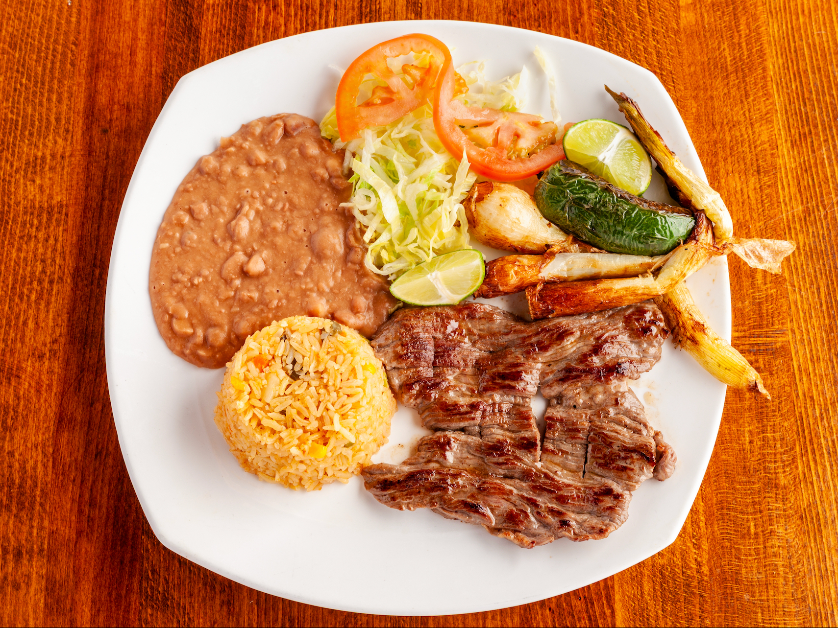 Arrachera Platillo.