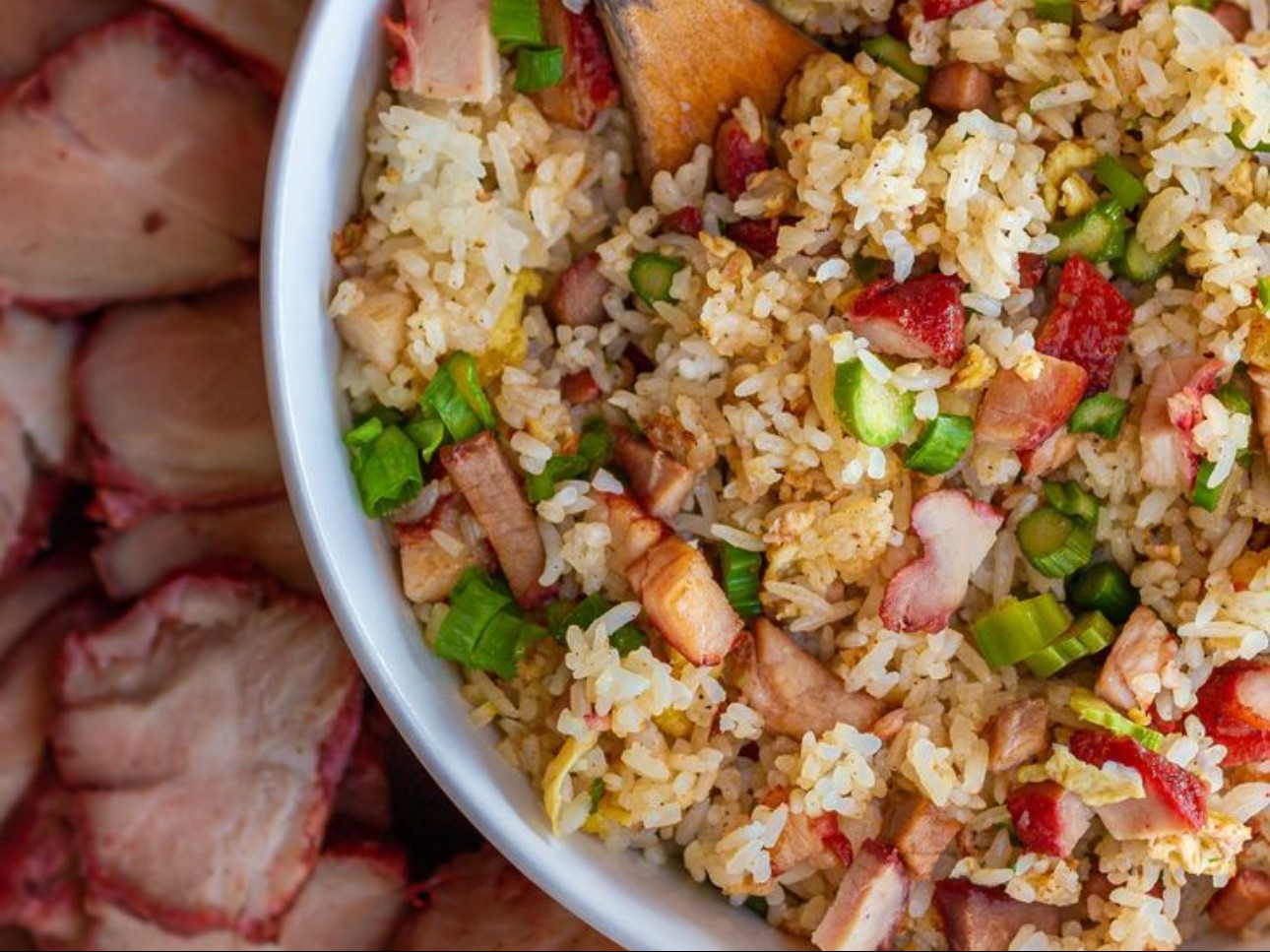 35 Charsiu Fried Rice.