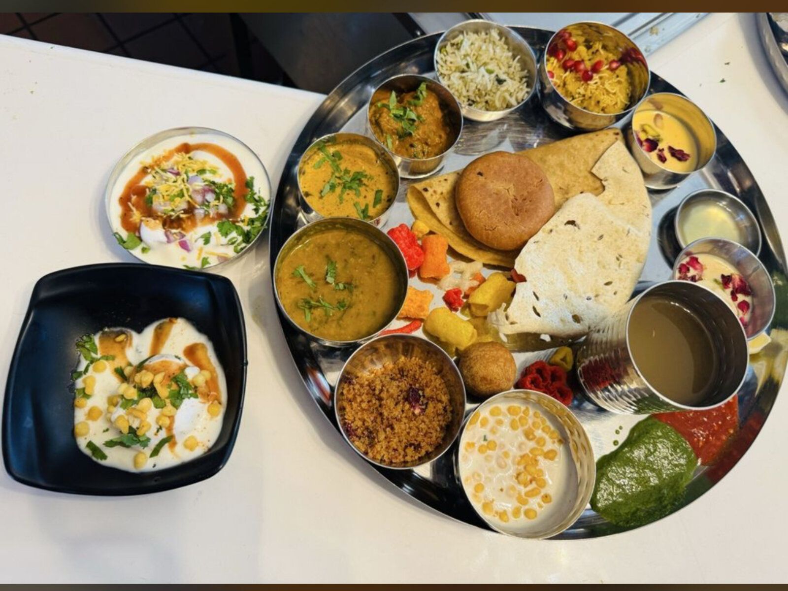 Authentic Rajasthani Thali Platinum.