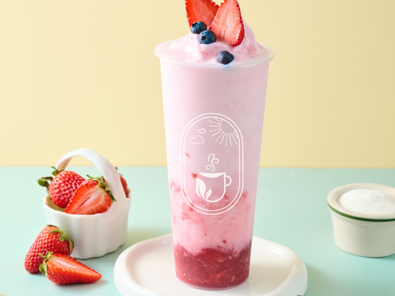 Very Berry Fruity Yogurt.