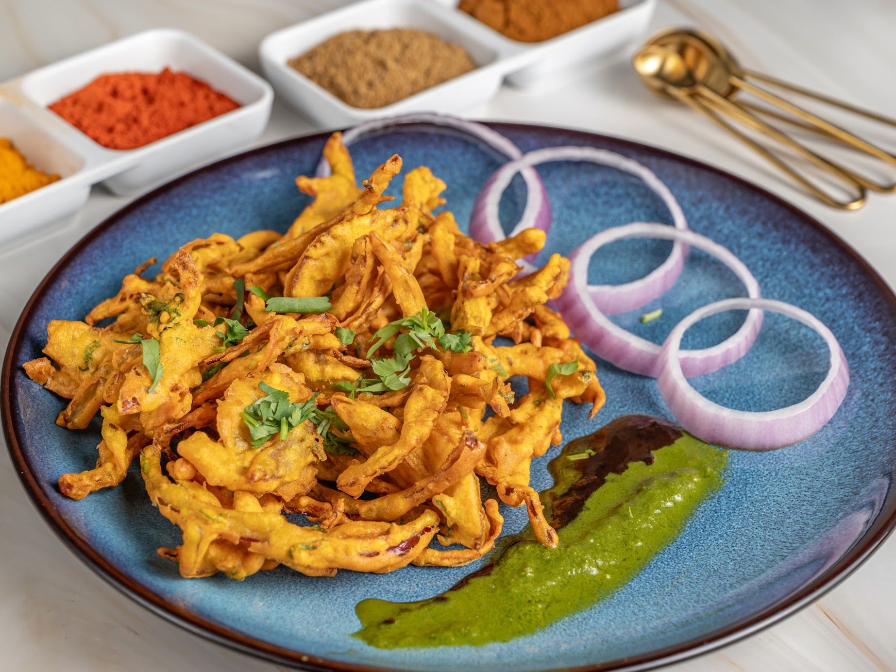 Onion Bhaji.