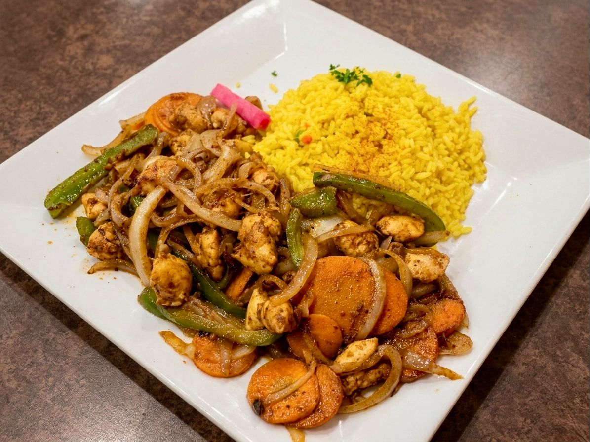 Chicken Ghalaba.
