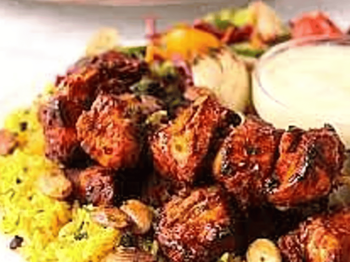 Chicken Tawouk Platter