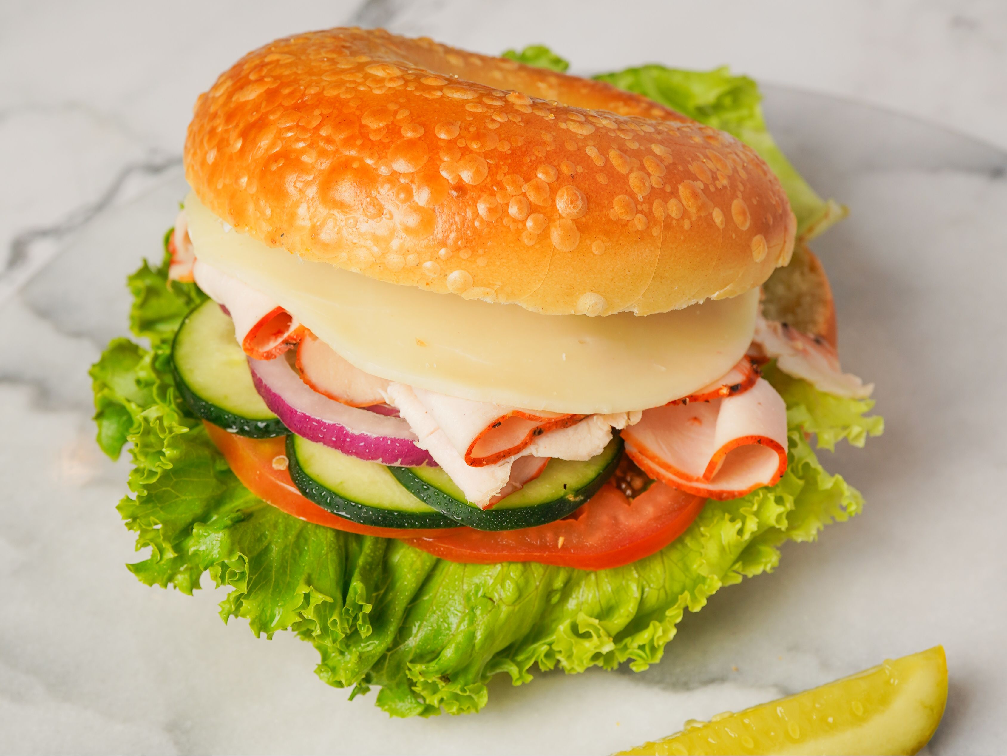 TURKEY SANDWICH.