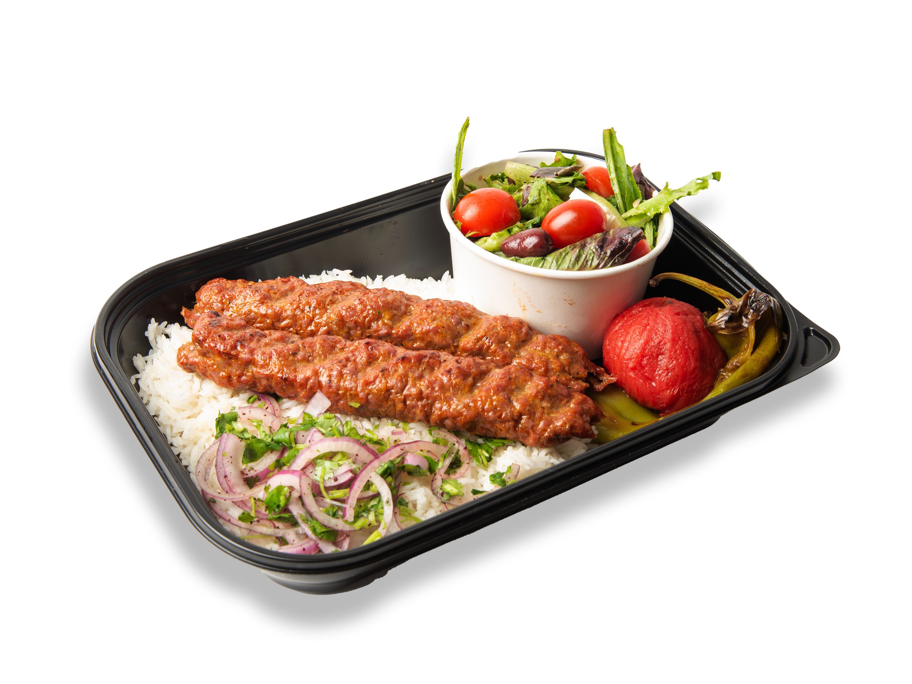 Chicken Lule Kabob Plate