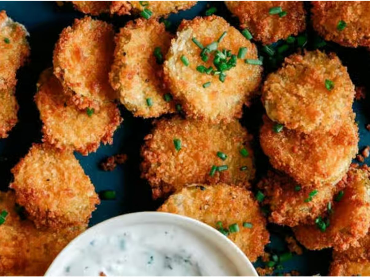 Fried Pickles at Our Diner