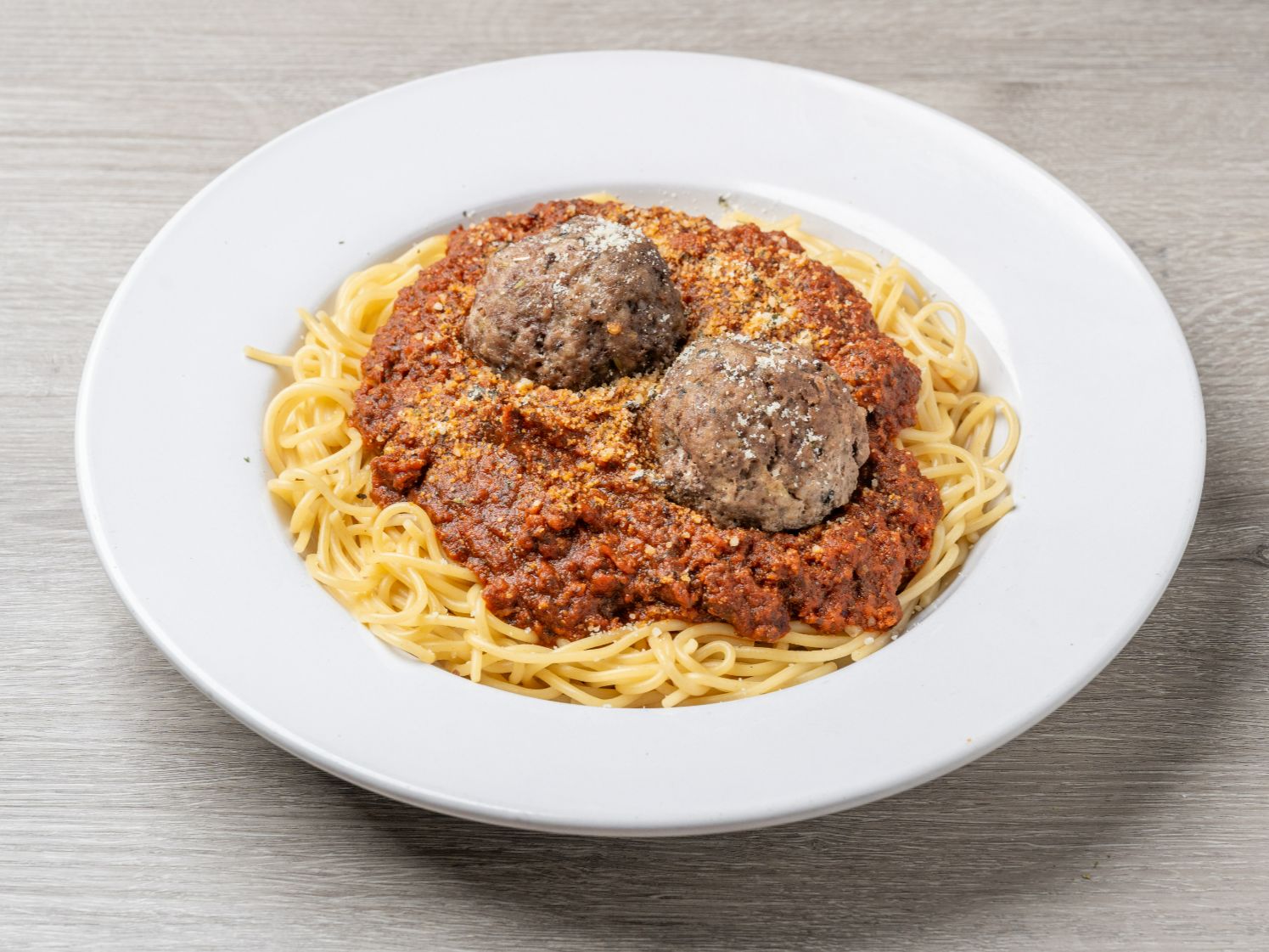 Classic Spaghetti & Meatballs.
