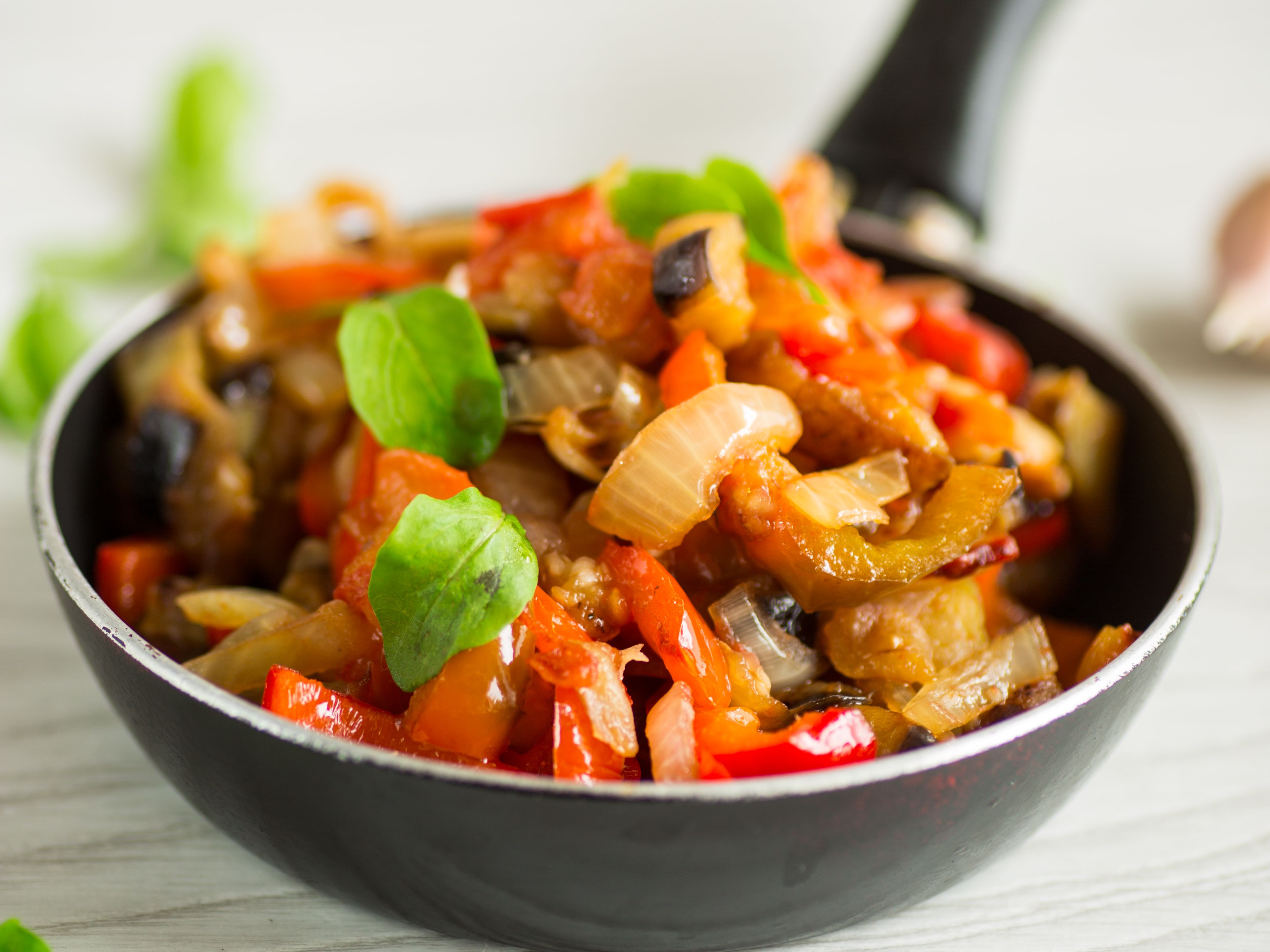 Honey Chili Eggplant.