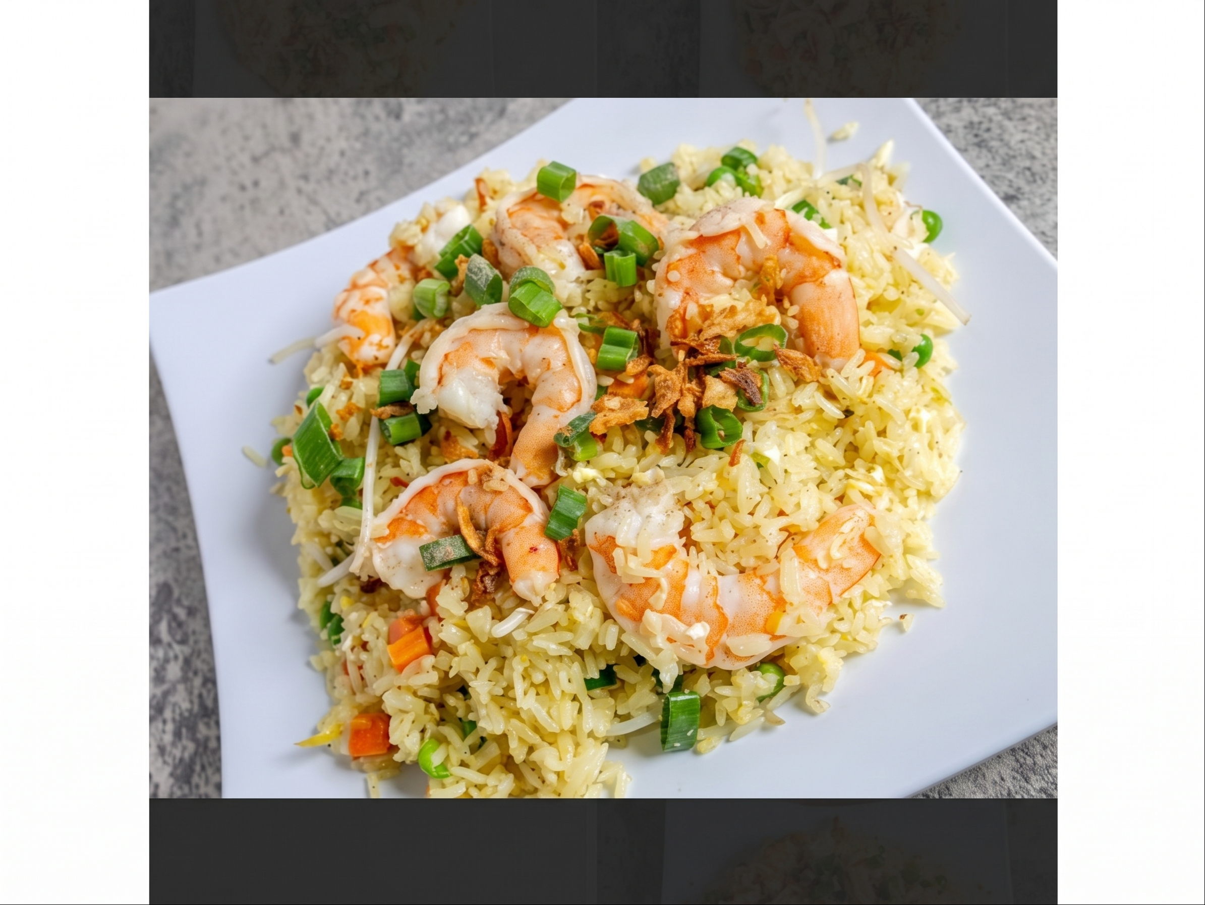 F5. Shrimp Fried Rice.