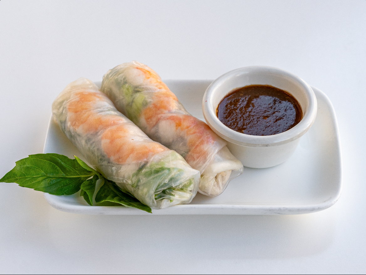 Seafood Garden Roll.