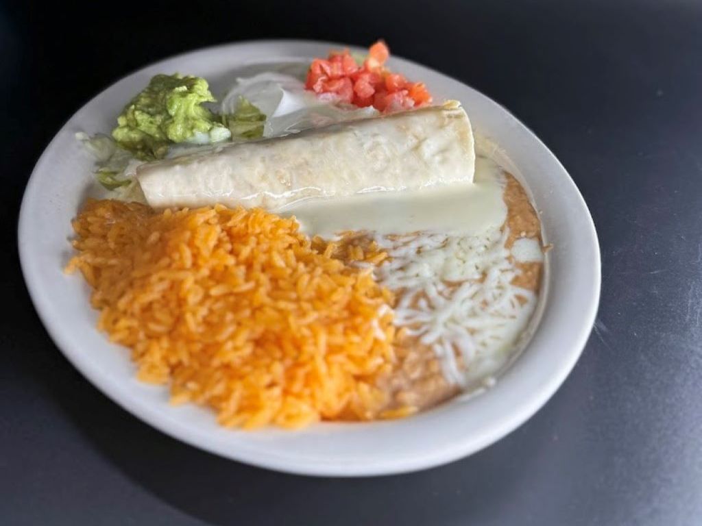 Lunch Chimichanga.