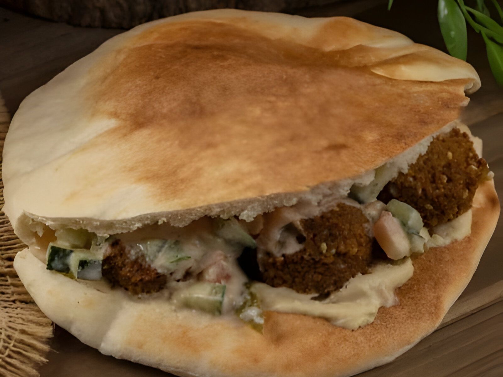 Falafel Pita.