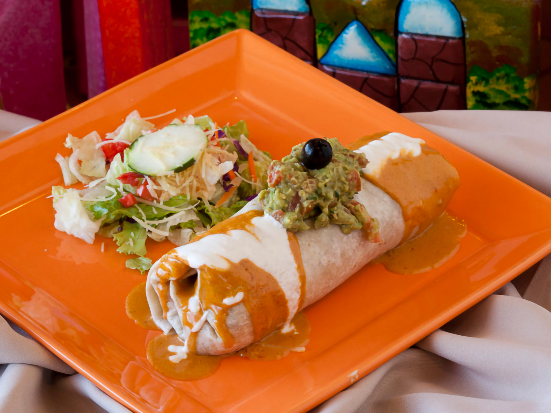 Chicken Chipotle Burrito.