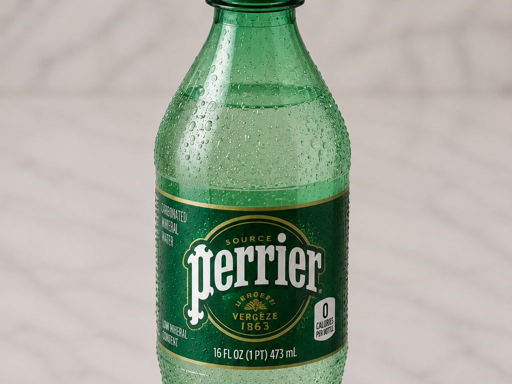 Perrier Water.
