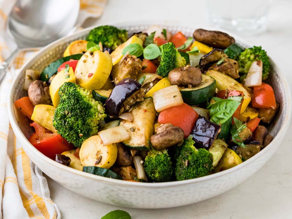 Seasonal Vegetables -  As Side.