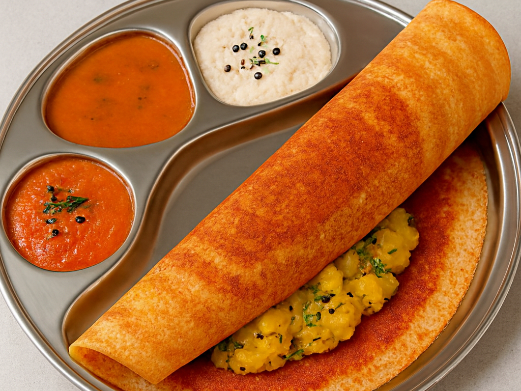 Szechuan Masala Dosa (V,GF,DF,NF)