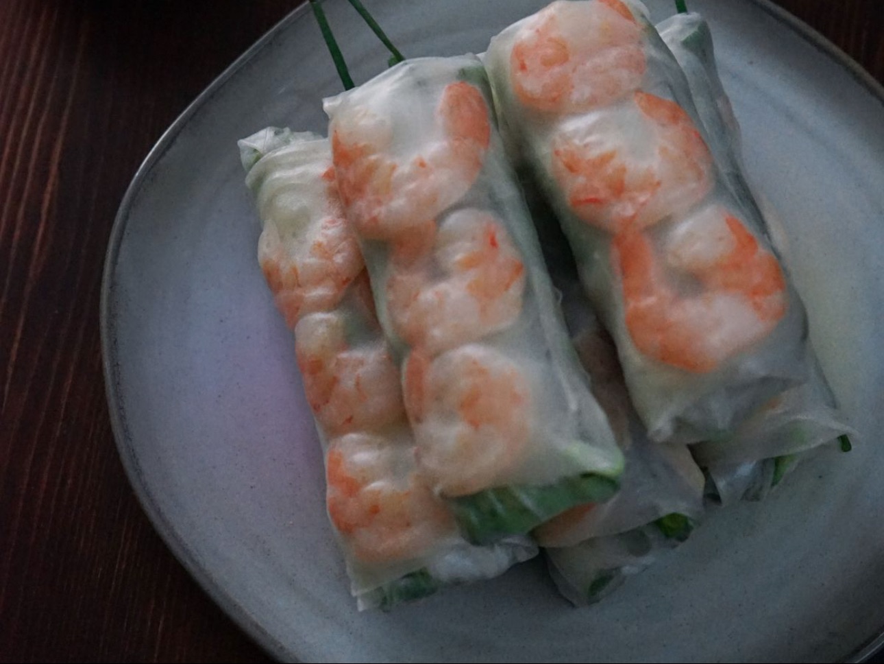 2A. GOI CUON TOM / SHRIMP SPRING ROLLS.