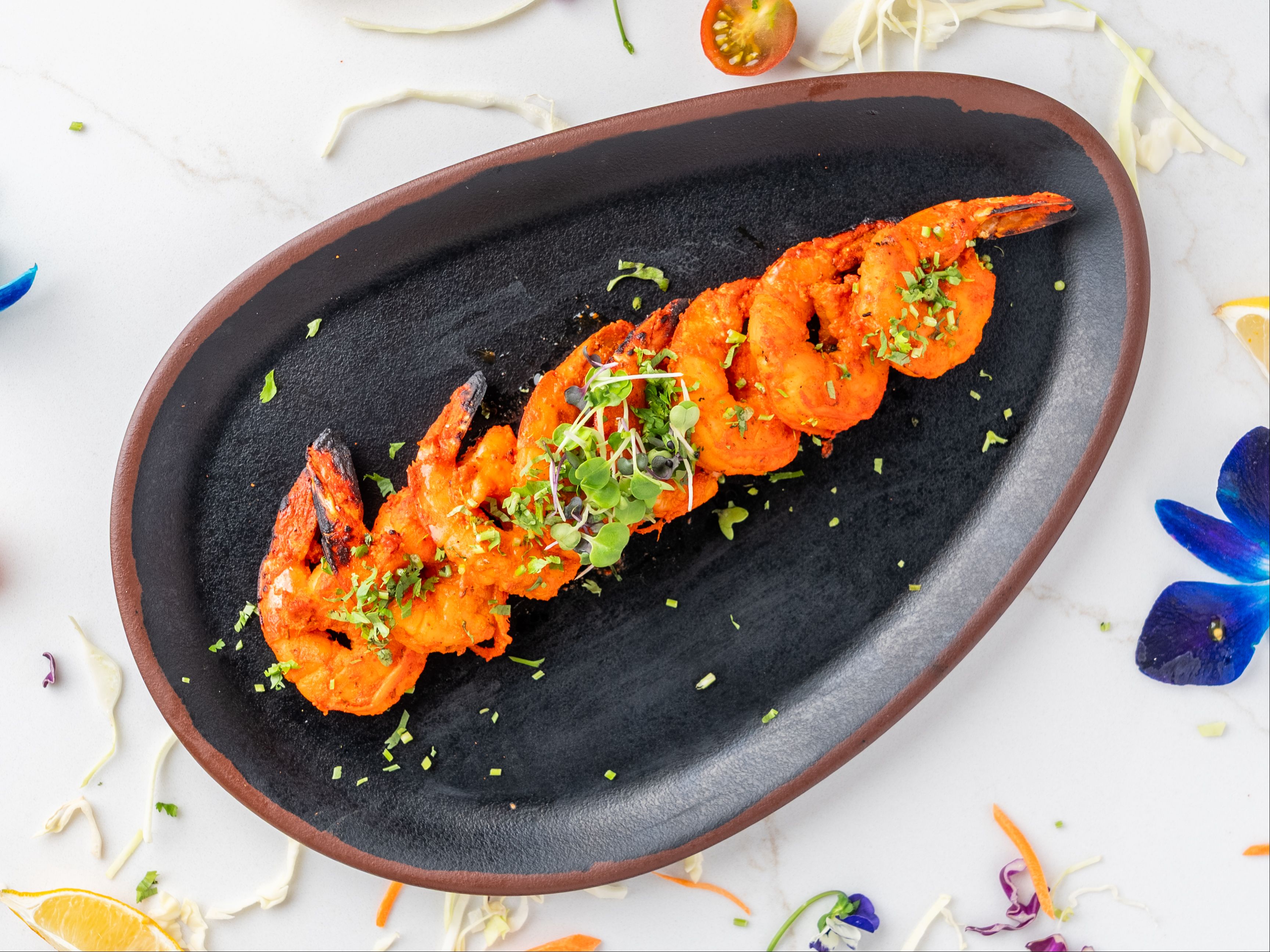 Tandoori Shrimp.