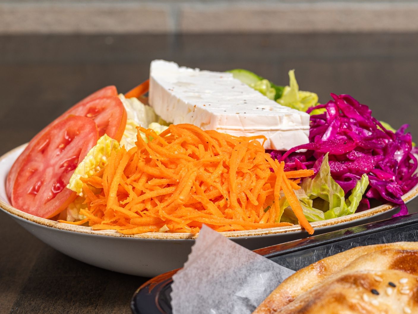 Green Salad Tray.