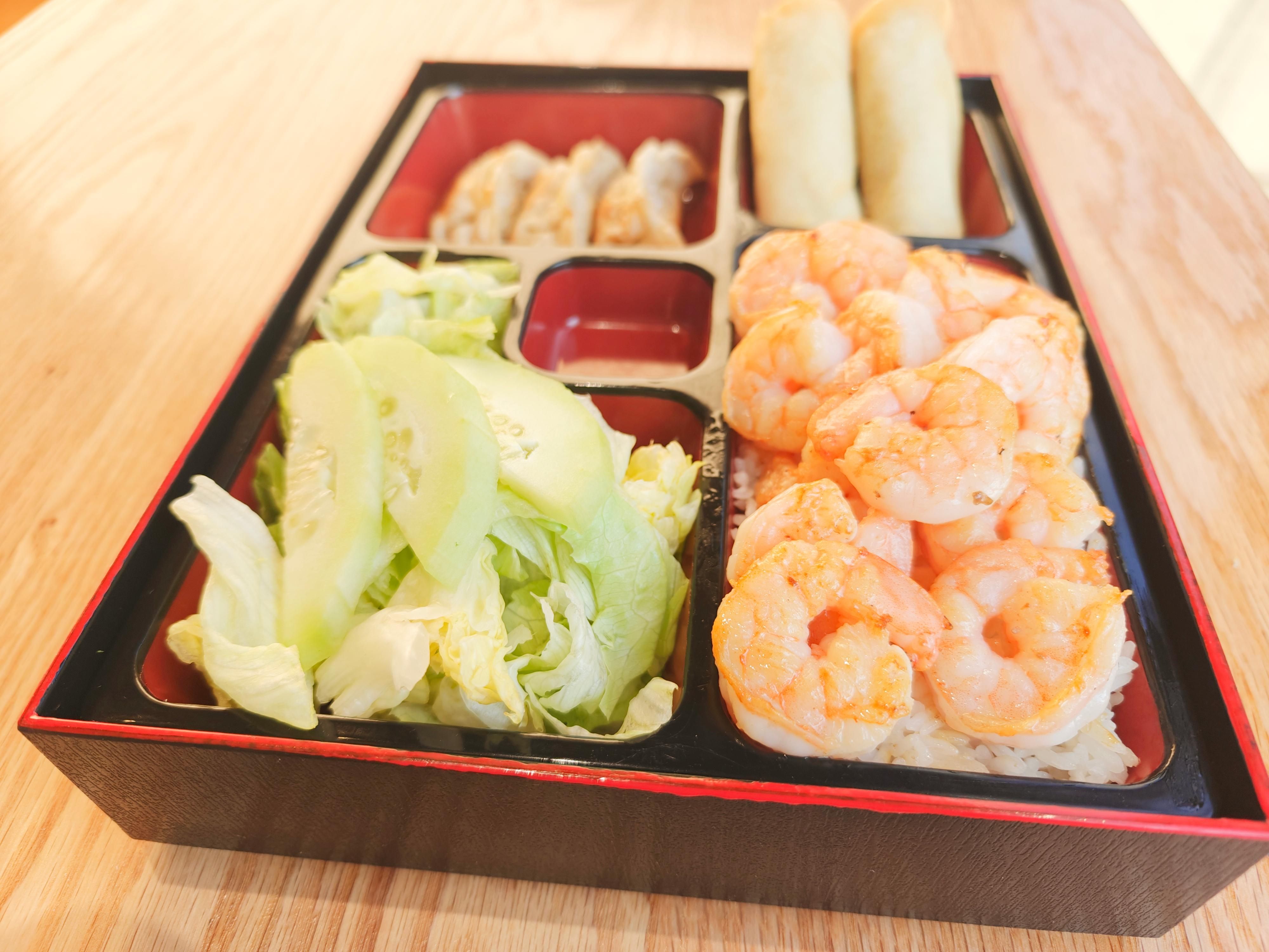 Shrimp Bento.