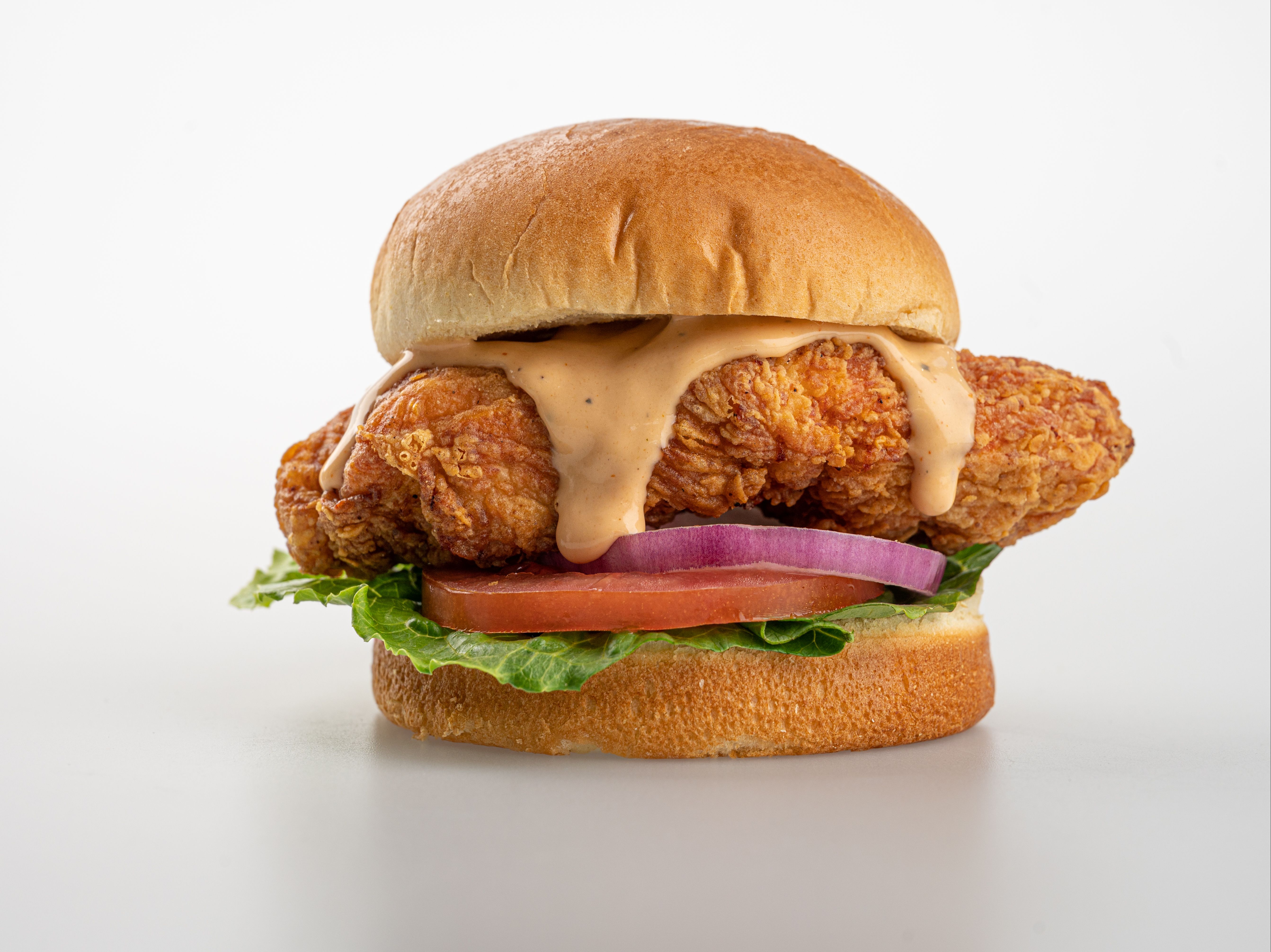 Kraze Chicken Sandwich With Fries