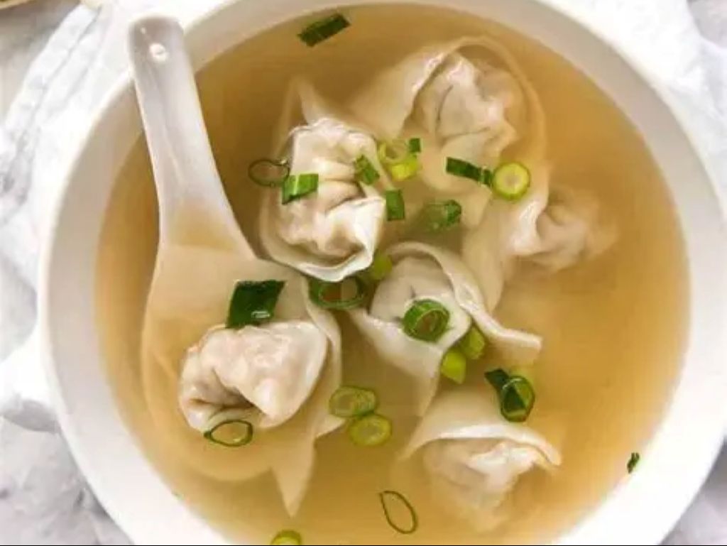 Wonton Soup Small / Súp Hoành Thánh Nhỏ / 小份馄饨汤.