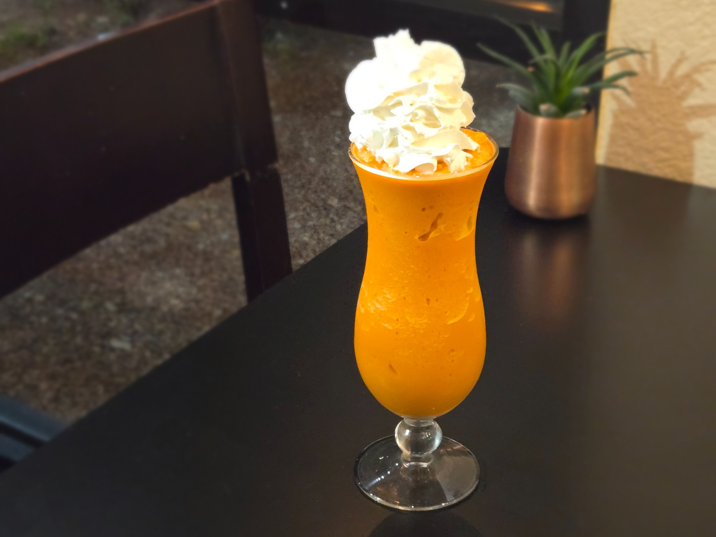 Slushy Thai Tea.